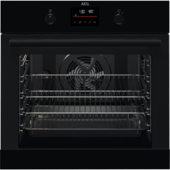 AEG BEX33501EB 59.4cm Built In Electric Single Oven - Black