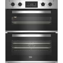 Beko CTFY22309X 59.4cm Built under Electric Double Oven - Stainless Steel