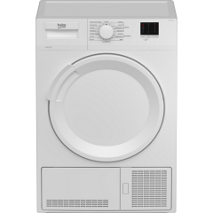 Beko DTLCE80041W 8kg Condenser Tumble Dryer - White