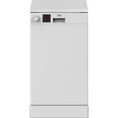 Beko DVS05C20W Slimline Dishwasher - White - 10 Place Settings