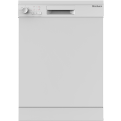 Blomberg LDF30210W Full Size Dishwasher - White - 14 Place Settings