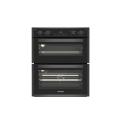 Blomberg ROTN9202DX 59.4cm Built In Electric Double Oven - Dark Steel