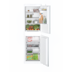 Bosch KIN85NSE0G 54.1cm 50/50 Built-In Frost Free Fridge Freezer - White