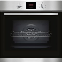 Neff B1GCC0AN0B 56cm Built In Electric Single Oven - Stainless Steel