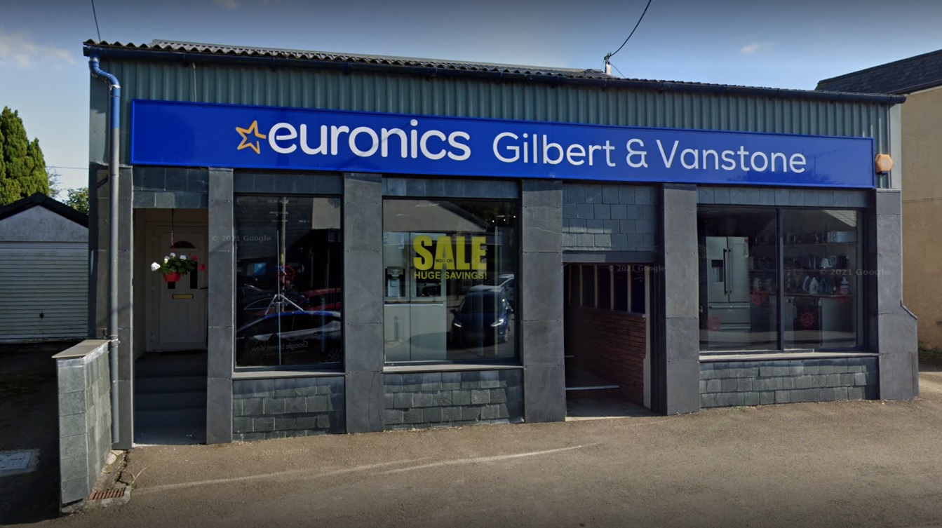 Gilbert and Vanstone shop front..